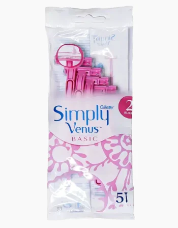 تیغ اصلاح ونوس مدل SIMPLY – بسته 5 عددی