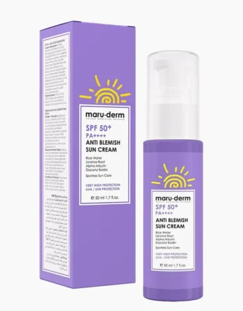 ضدآفتاب مارودرم ضدلک | SPF 50+ | حجم 50 میل