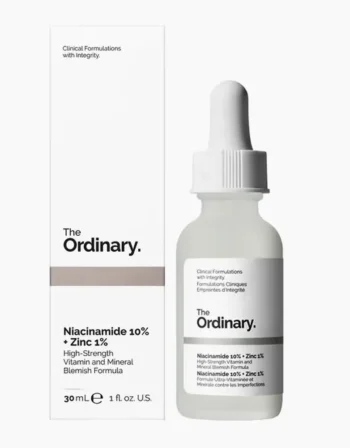 سرم نیاسینامید10% + زینک1% اوردینری ORDINARY | حجم 30 میل