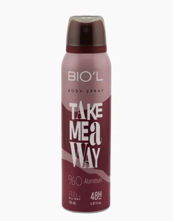 اسپری مردانه بدن بیول مدل Take Me Away حجم 150ml