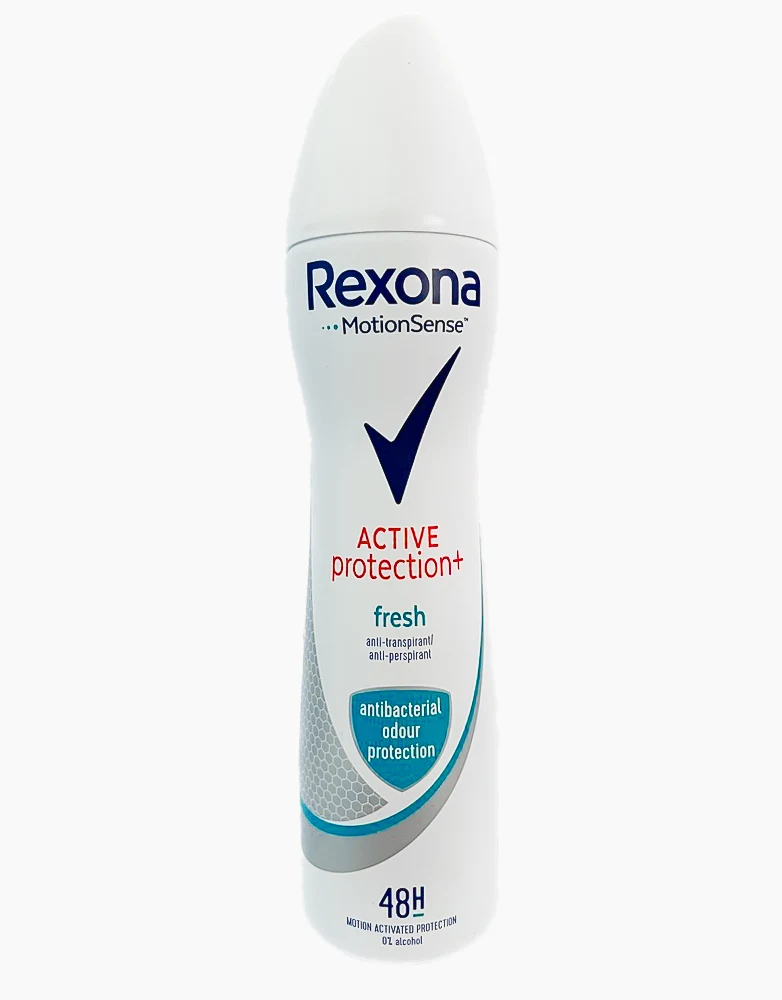 اسپری ضد تعریق زنانه 48 ساعته رکسونا مدل ACTIVE PROTECTION+ fresh