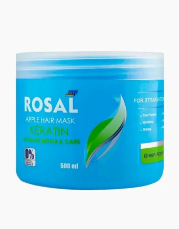 ماسک موی سیب کراتینه (ترمیم کننده قوی و تقویتی) رزال | 500 میل