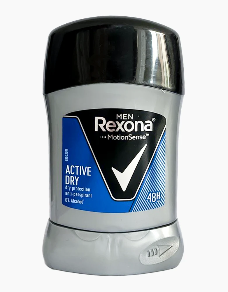 مام صابونی مردانه رکسونا 48H مدل ACTIVE DRY