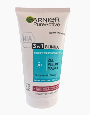 ژل شستشو، اسکراب و ماسک ۳ در ۱ گارنیر PURE ACTIVE | حجم 150 میل