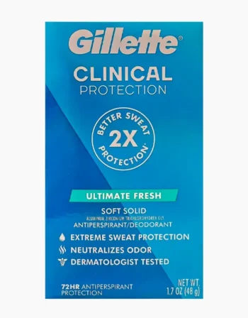 مام صابونی ژیلت مدل CLINICAL PROTECTION