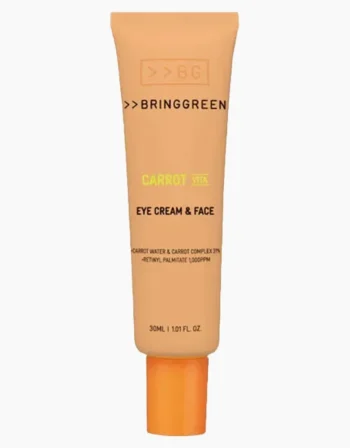 کرم ویتامینه دور چشم و صورت هویج برینگ گرین کاروت BRINGGREEN CARROT